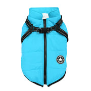 Waterproof Dog Jacket Vest with Reflective Harness Winter Pet Clothes for Small Medium Dogs Shiba Inu Doberman Outdoor Jackets — 7