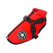 Waterproof Dog Jacket Vest with Reflective Harness Winter Pet Clothes for Small Medium Dogs Shiba Inu Doberman Outdoor Jackets — 10