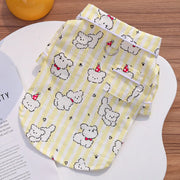 Pet Spring Undershirt Pet One-piece Clothes Vest Outdoor Four-legged Clothes Teddy Dog Pajamas for Small Dogs — 7