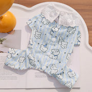 Pet Spring Undershirt Pet One-piece Clothes Vest Outdoor Four-legged Clothes Teddy Dog Pajamas for Small Dogs — 8