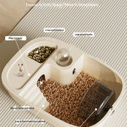 Luxury Large Capacity Hamster Golden Hamster Cage Habitat Villa Large 2-Layer Platform Cage Hiding Nest Small Pet Supplies — 2