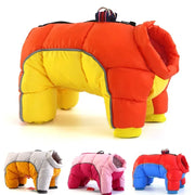 Winter Pet Dog Warm Clothes for Small Dogs Reflective Puppy Clothing French Bulldog Costume Medium Coat for Chihuahua Dog Jacket — 2