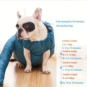 Portable Folding Dog Hair Dryer Efficient Pet Drying Bag for Cats And Dogs Winter Pet Cleaning Accessory Blow Bag — 1