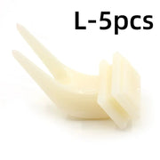 5pcs Durable Plastic Bird Cage Fruit Forks Parrot Feeding Accessories Snack Holder Bird Utensils Multi-functional Pet Supplies — 7