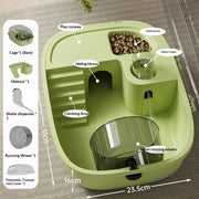 Luxury Large Capacity Hamster Golden Hamster Cage Habitat Villa Large 2-Layer Platform Cage Hiding Nest Small Pet Supplies — 10