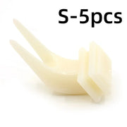 5pcs Durable Plastic Bird Cage Fruit Forks Parrot Feeding Accessories Snack Holder Bird Utensils Multi-functional Pet Supplies — 8