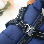 Waterproof Dog Jacket Vest with Reflective Harness Winter Pet Clothes for Small Medium Dogs Shiba Inu Doberman Outdoor Jackets — 5