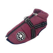 Waterproof Dog Jacket Vest with Reflective Harness Winter Pet Clothes for Small Medium Dogs Shiba Inu Doberman Outdoor Jackets — 8