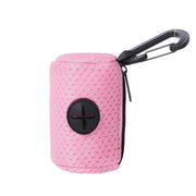 Pet Poop Bag Storage Bag Dispenser Mesh Fabric Pooper Bag Dispenser LeashHook Waste Bag Pet Supplies for Outdoor Activity — 7