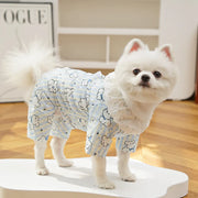 Pet Spring Undershirt Pet One-piece Clothes Vest Outdoor Four-legged Clothes Teddy Dog Pajamas for Small Dogs — 4